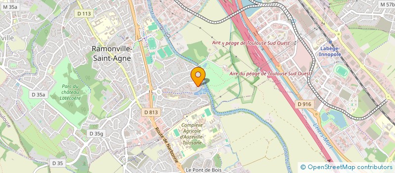 localisation de l'entreprise MONSIEUR QUENTIN BURGAULT  RAMONVILLE-SAINT-AGNE