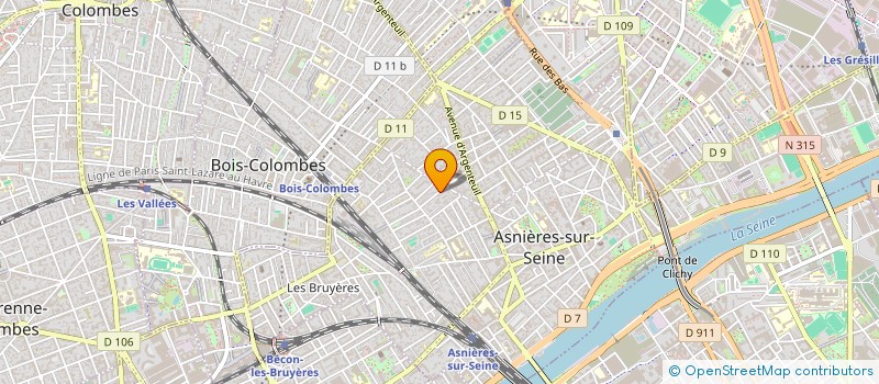 localisation de l'entreprise MONSIEUR QUENTIN BURGUIN à ASNIERES-SUR-SEINE