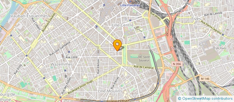 localisation de l'entreprise MONSIEUR QUENTIN CADET à LILLE