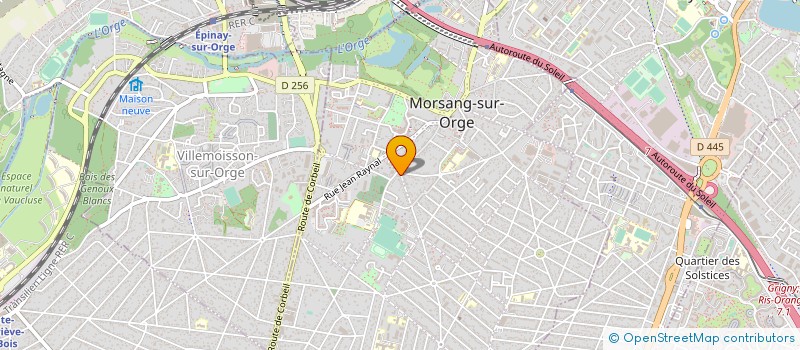 localisation de l'entreprise MONSIEUR QUENTIN CADOT à MORSANG-SUR-ORGE