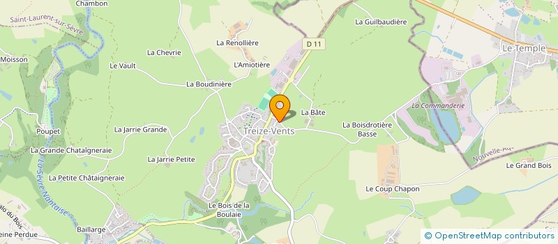 localisation de l'entreprise MONSIEUR QUENTIN CAILLAUD  SAINT-MARS-LA-REORTHE