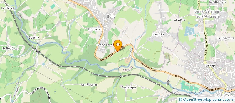 localisation de l'entreprise MONSIEUR QUENTIN CALLET  BULLY