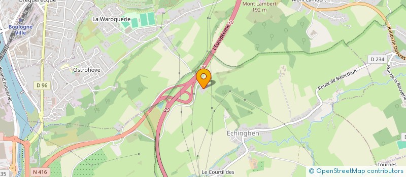 localisation de l'entreprise MONSIEUR QUENTIN CALOIN  ECHINGHEN