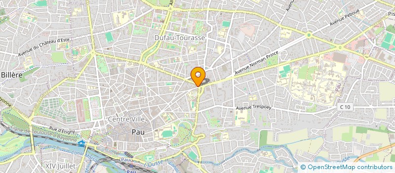 localisation de l'entreprise MONSIEUR QUENTIN CAPDEVIELLE  SAINTE-COLOME