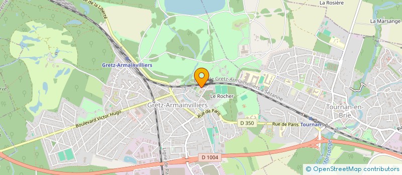 localisation de l'entreprise MONSIEUR QUENTIN CAPELLO  GRETZ-ARMAINVILLIERS