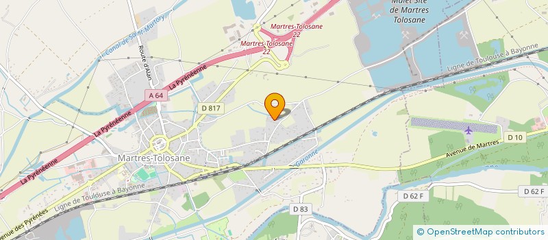 localisation de l'entreprise MONSIEUR QUENTIN CAPRA  MARTRES-TOLOSANE