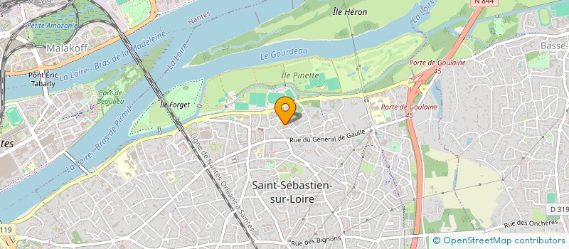 localisation de l'entreprise MONSIEUR QUENTIN CARNET  SAINT-SEBASTIEN-SUR-LOIRE