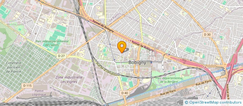 localisation de l'entreprise MONSIEUR QUENTIN CARNICELLI à BOBIGNY