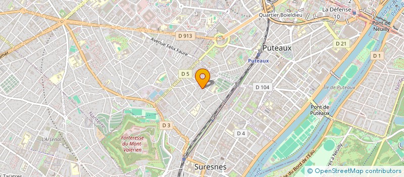 localisation de l'entreprise MONSIEUR QUENTIN CARNIOL à SURESNES