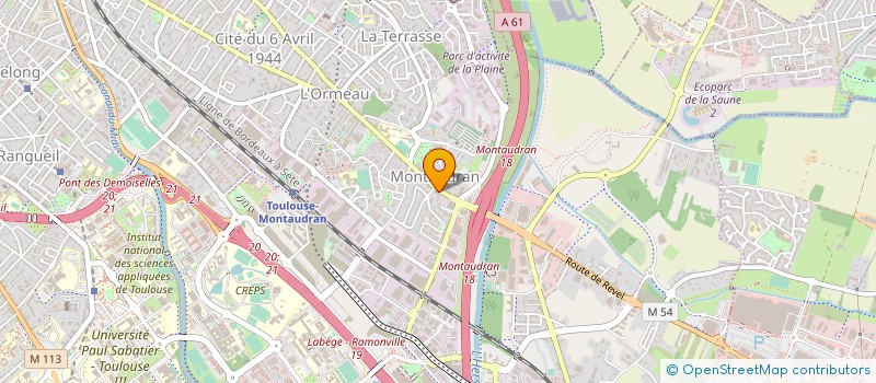 localisation de l'entreprise MONSIEUR QUENTIN CARPENTIER à TOULOUSE