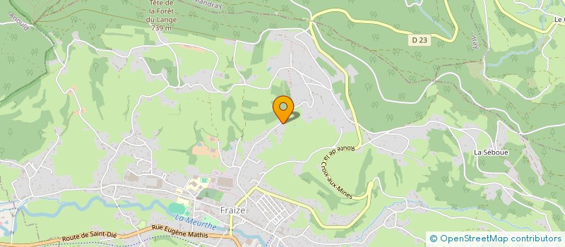 localisation de l'entreprise MONSIEUR QUENTIN CARRE  FRAIZE