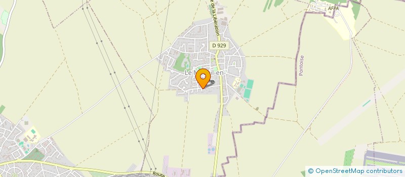 localisation de l'entreprise MONSIEUR QUENTIN CASANOVA  LE MESNIL-EN-THELLE