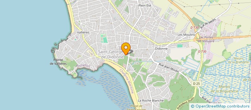 localisation de l'entreprise MONSIEUR QUENTIN CASSOR  SAINT-GEORGES-DE-DIDONNE