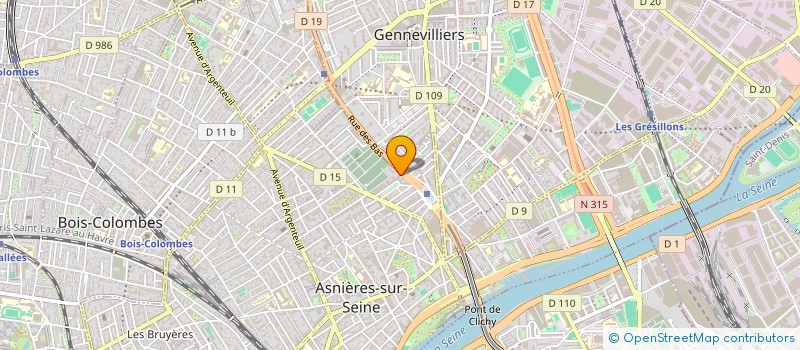 localisation de l'entreprise MONSIEUR QUENTIN CERVELLE à ASNIERES-SUR-SEINE