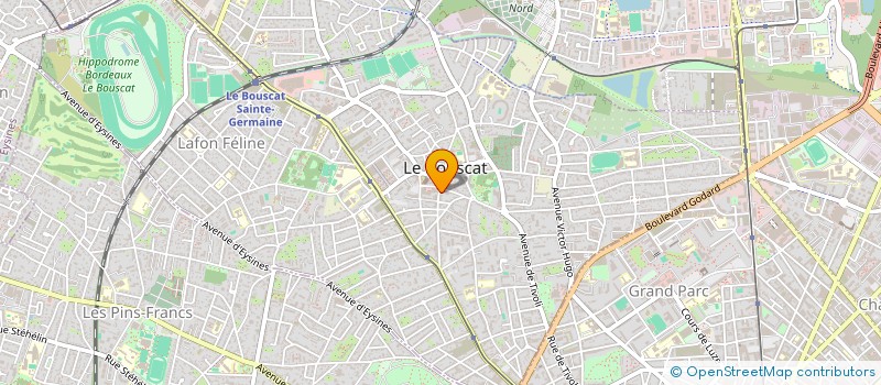 localisation de l'entreprise MONSIEUR QUENTIN CESSATEUR  LE BOUSCAT