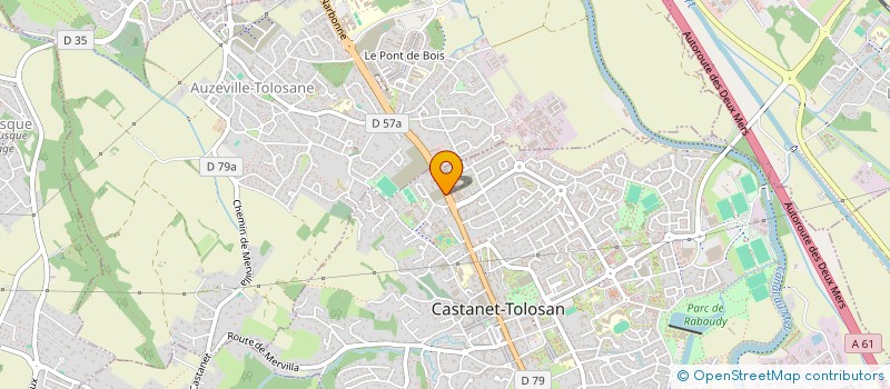 localisation de l'entreprise MONSIEUR QUENTIN CHABRERIE RASTOLL à CASTANET-TOLOSAN