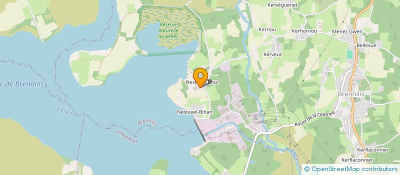 localisation de l'entreprise MONSIEUR QUENTIN CHAGNON  BRENNILIS