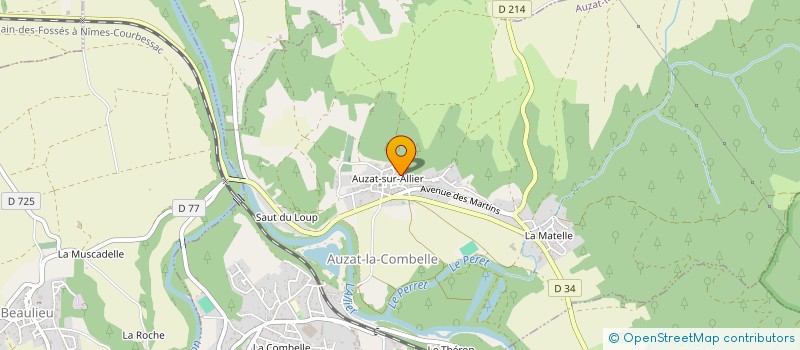 localisation de l'entreprise MONSIEUR QUENTIN CHAMBINAUD  AUZAT-LA-COMBELLE