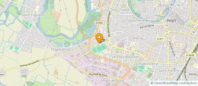 localisation de l'entreprise MONSIEUR QUENTIN CHARBONNIER à NIORT