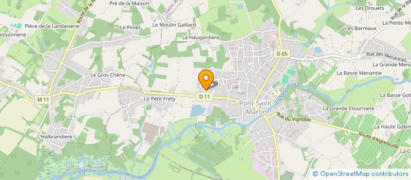 localisation de l'entreprise MONSIEUR QUENTIN CHARLIER  PONT-SAINT-MARTIN