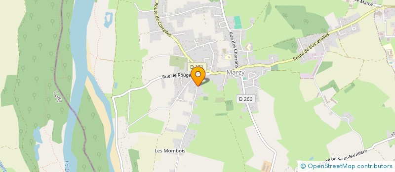 localisation de l'entreprise MONSIEUR QUENTIN CHARRIER  MARZY