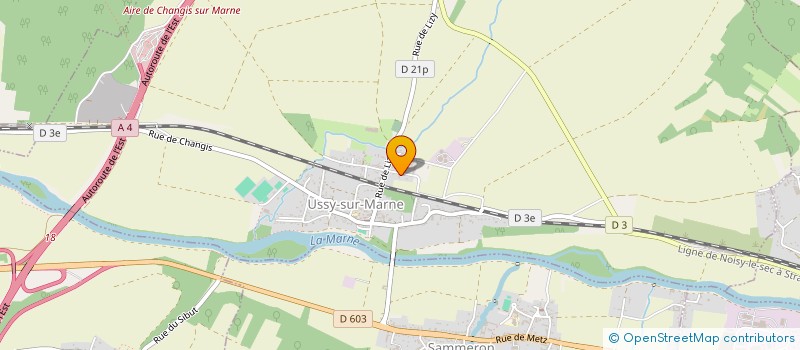 localisation de l'entreprise MONSIEUR QUENTIN CHARTIER  USSY-SUR-MARNE