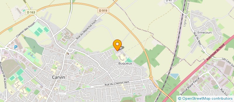 localisation de l'entreprise MONSIEUR QUENTIN CHATEAU  ARGENTRE-DU-PLESSIS