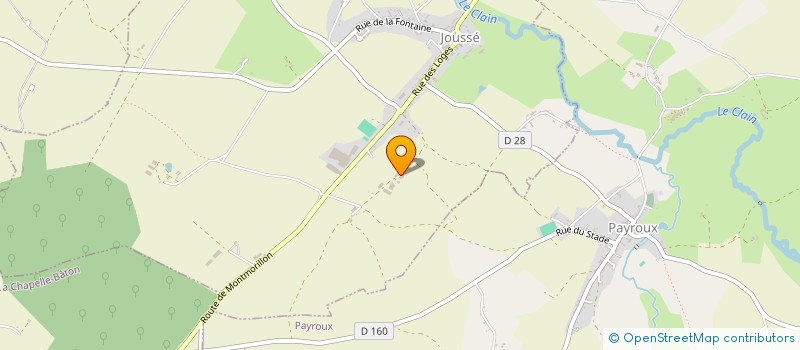 localisation de l'entreprise MONSIEUR QUENTIN CHAUSTEUR  JOUSSE