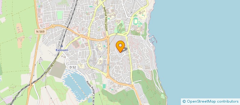 localisation de l'entreprise MONSIEUR QUENTIN CHAUVET  ISTRES