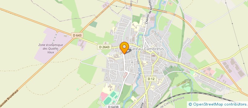 localisation de l'entreprise MONSIEUR QUENTIN CHAVOSHI à LE CATEAU-CAMBRESIS