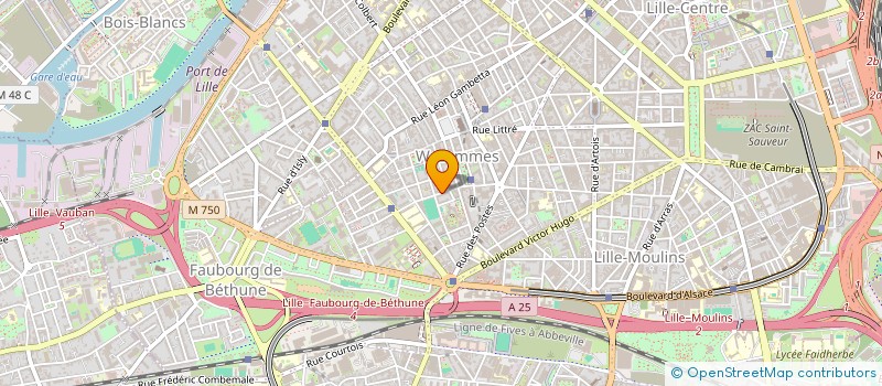 localisation de l'entreprise MONSIEUR QUENTIN CHAZARA à LILLE