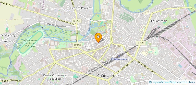 localisation de l'entreprise MONSIEUR QUENTIN CHEMINOT à CHATEAUROUX