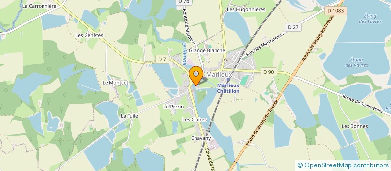 localisation de l'entreprise MONSIEUR QUENTIN CHEVILLOT  MARLIEUX