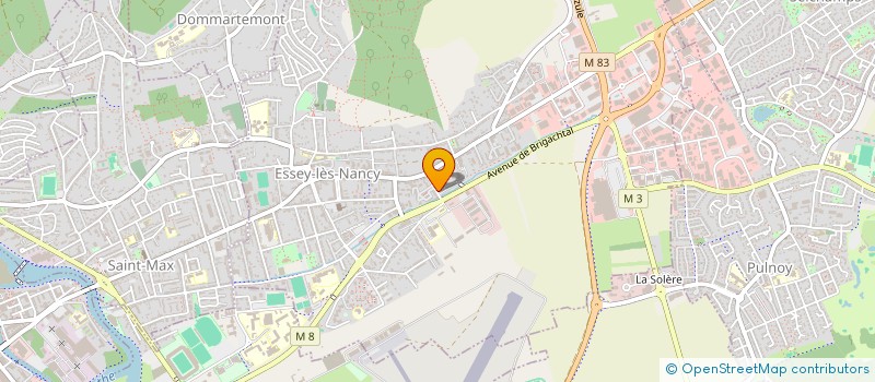 localisation de l'entreprise MONSIEUR QUENTIN CHIR  ESSEY-LES-NANCY