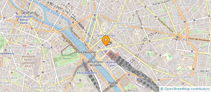 localisation de l'entreprise MONSIEUR QUENTIN CHOISNET  PARIS