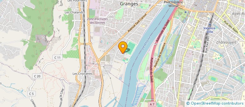 localisation de l'entreprise MONSIEUR QUENTIN CHOMEL  GUILHERAND-GRANGES