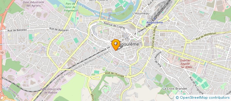 localisation de l'entreprise MONSIEUR QUENTIN CHOTARD à LA ROCHEFOUCAULD-EN-ANGOUMOIS