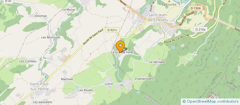 localisation de l'entreprise MONSIEUR QUENTIN CLEMENT  SAINT-JEAN-DE-CHEVELU