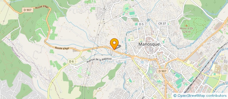 localisation de l'entreprise MONSIEUR QUENTIN CODRON à MANOSQUE