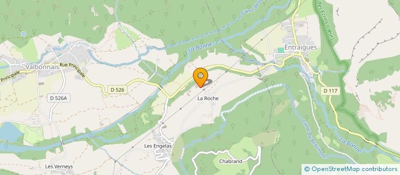 localisation de l'entreprise MONSIEUR QUENTIN COEUR  VALBONNAIS