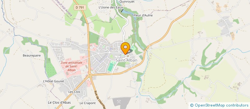 localisation de l'entreprise MONSIEUR QUENTIN COGAN à SAINT-ALBAN