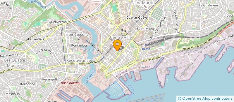 localisation de l'entreprise MONSIEUR QUENTIN COPEZ à BREST