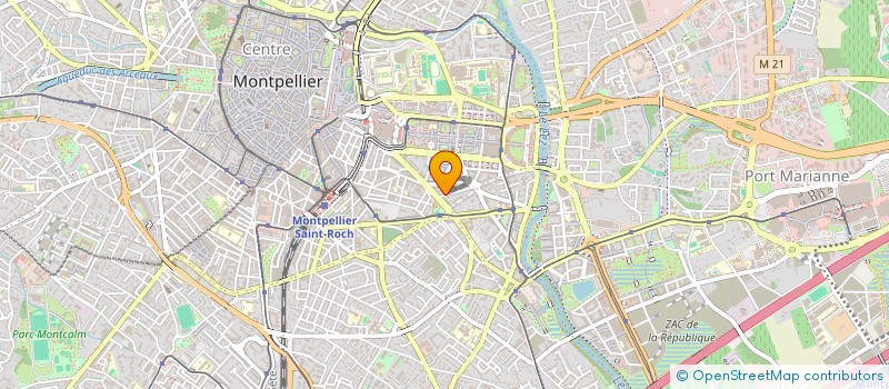 localisation de l'entreprise MONSIEUR QUENTIN CORFA à MONTPELLIER