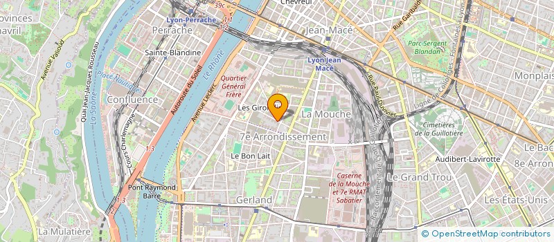 localisation de l'entreprise MONSIEUR QUENTIN CORNET  LYON