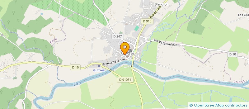 localisation de l'entreprise MONSIEUR QUENTIN CORREA FAVEREAU  GUITRES