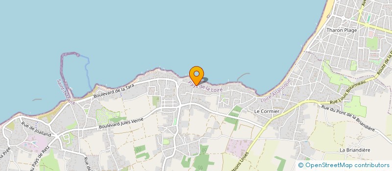 localisation de l'entreprise MONSIEUR QUENTIN COULON  SAINT-NAZAIRE