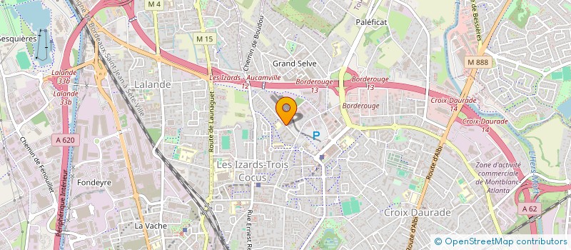 localisation de l'entreprise MONSIEUR QUENTIN COURTAUGIS  TOULOUSE