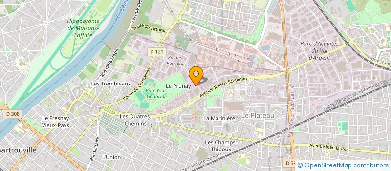 localisation de l'entreprise MONSIEUR QUENTIN CRAPET à SARTROUVILLE