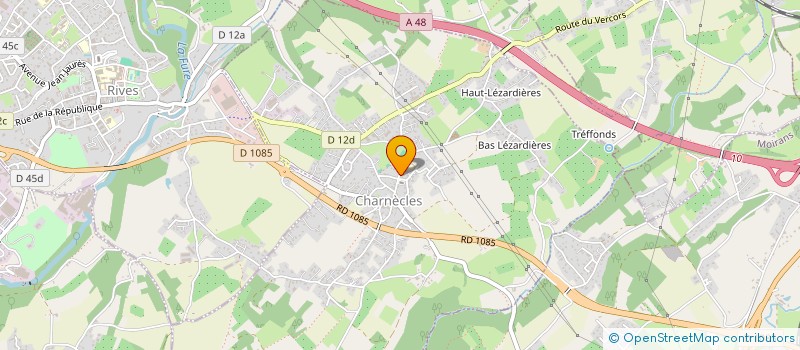 localisation de l'entreprise MONSIEUR QUENTIN CROUZET à CHARNECLES