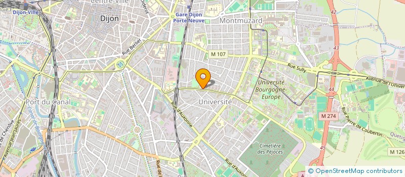 localisation de l'entreprise MONSIEUR QUENTIN CUGNIET à DIJON